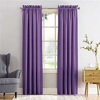 Image result for Purple Curtains