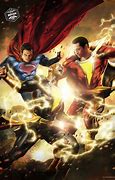 Image result for Superman vs Black Superman