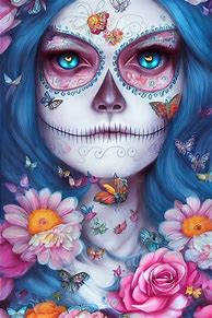 Image result for Sugar Skull Art