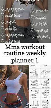 Image result for MMA Workout Routine