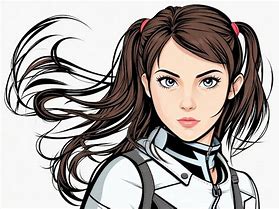 Image result for Ai Cartoon Girl