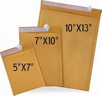 Image result for Padded Mailing Envelopes Sizes