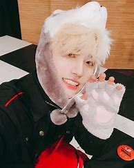 Image result for Ateez San Selfie