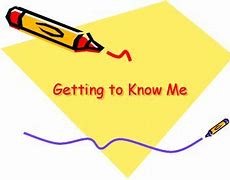 Image result for Getting to Know Me Presentation Outline