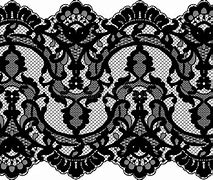 Image result for Black Lace Pattern No Background