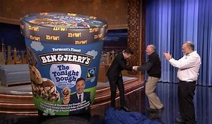 Image result for Jimmy Fallon Ben and Jerry's Flavor