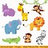 Image result for Baby Boy Jungle Animals Clip Art