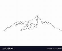 Image result for Folded Mountain Range Drawing