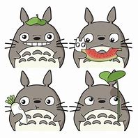 Image result for Totoro Cute Art