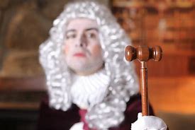 Image result for Judge with Wig and Gavel