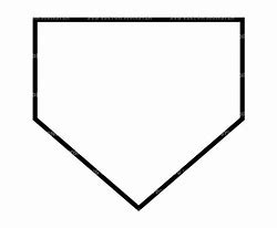 Image result for Softball Plate SVG