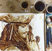 Image result for Coffee Stained Painting