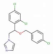 Image result for Econazole Structure