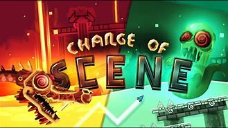 Image result for Change of Scene Art Geometry Dash