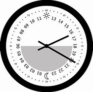 Image result for 24 Hour Clock Face Template