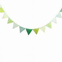 Image result for Green Bunting Clip Art