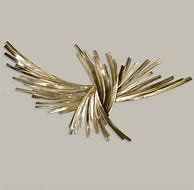 Image result for Gold Metal Wall Art Painting