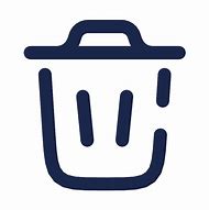 Image result for Trash Bin Icon SVG