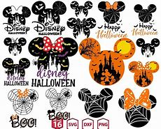 Image result for Mickey Mouse Halloween Silhouette