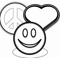 Image result for Peace and Love Clip Art