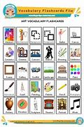 Image result for Art Vocabulary Flashcards