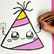 Image result for Cat Drawing Party Hat