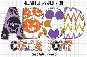 Image result for Halloween Letters Font