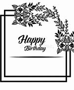 Image result for Happy Birthday Martin Black and White