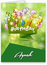 Image result for Happy Birthday Ayush Bhatt Image