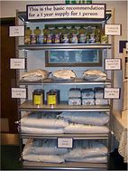 Image result for Survival Food and Storage