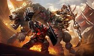 Image result for Warcraft Alliance Warrior Art Work