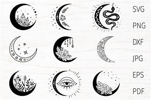 Image result for Yellow Moon SVG