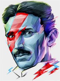 Image result for Nikola Tesla Pop Art