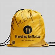 Image result for Cotton Drawstring Bags Mockup