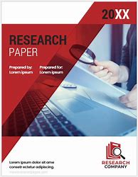 Image result for Research Paper Cover Page Template