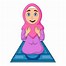 Image result for Muslim Girl Praying Vector