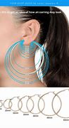 Image result for 25Mm Hoop Earrings