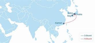 Image result for Yangming Route Map