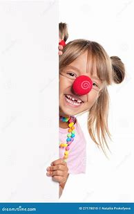 Image result for Girl Clown Nose