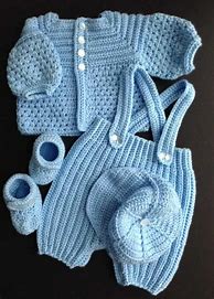 Image result for Crochet Baby Boy Clothes Patterns Free