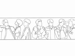 Image result for BTS Line Art