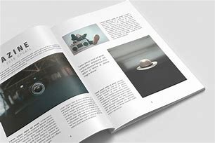 Image result for A4 Magazine Mockup Design