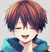 Image result for Anime Man Smiling