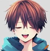 Image result for Blue Anime Guy Smiling