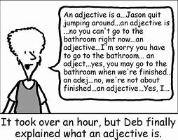 Image result for Adjective Meme