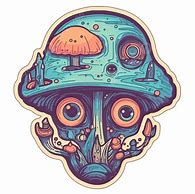 Image result for Trippy Mushroom Vector Png