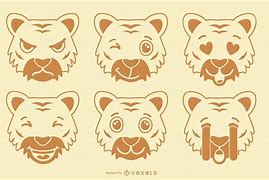 Image result for Tiger Emoji