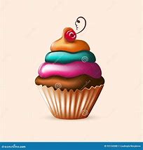 Image result for Realistic Cupcake