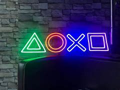 Image result for PlayStation LED Neon Sign