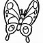 Image result for Flower Clip Art Black and White Butterfly